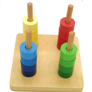 4 Chốt Thẳng - 4 Loại Hình Tròn Đậm Dần