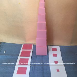 Tháp hồng, Thẻ xếp hình tháp hồng (Đã bao gồm hướng dẫn) - Combo