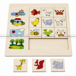 Tìm và sắp xếp theo chủ đề môi trường sống của động vật - UDM