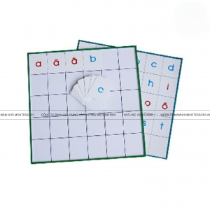 Trò chơi với các bảng chữ cái - UDM