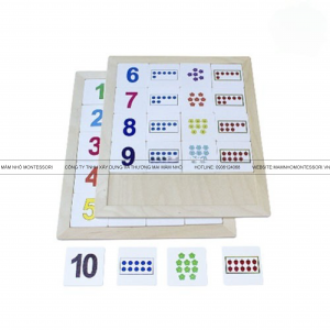 Đếm từ 1-10 với số, số lượng tương ứng - UDM