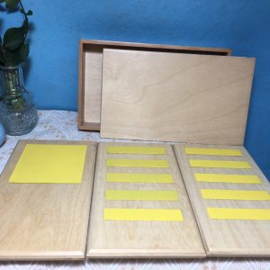 Hộp Bảng Nhẵn và Ráp, bộ 3